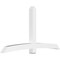 Ekena Millwork Bellingham Architectural Grade PVC Gable Bracket, 96"W x 52"H x 6"D x 6"F, 13/12 Pitch GBP096X52X0606BEL00 - alternate 1